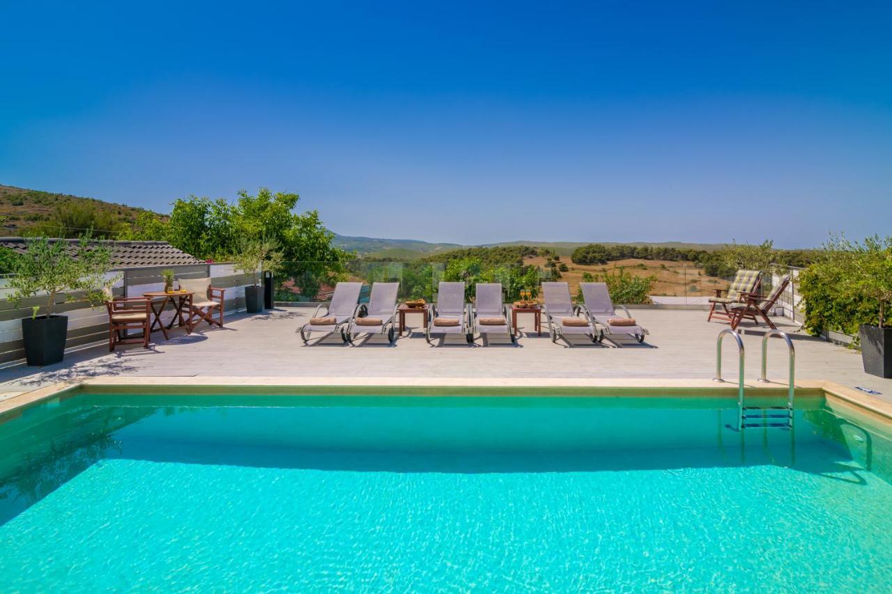 Villa Tramonto With Private Heated Pool, By Zantewize Volimes Luaran gambar